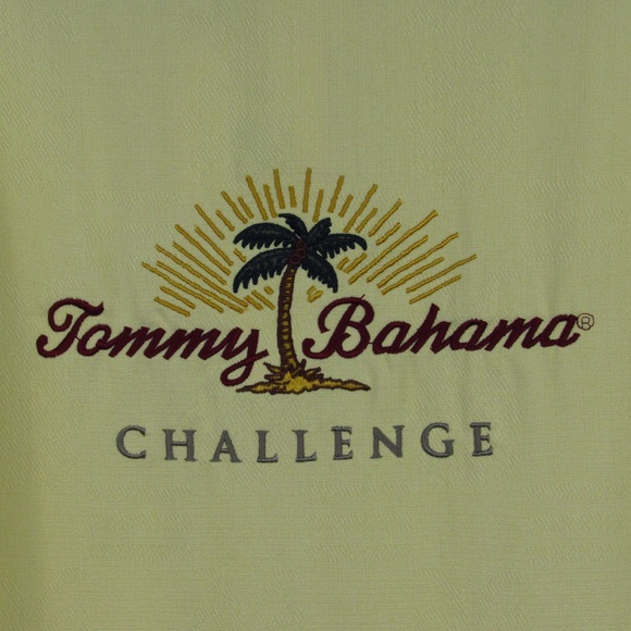 Tommy Bahama Other - Tommy Bahama Silk Embroidered Camp Shirt Challenge
